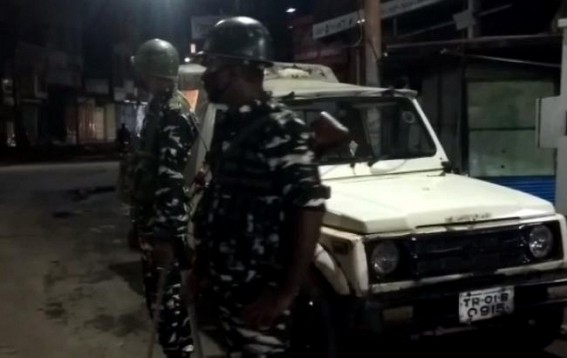 Amid night curfew, theft incidents increased in Tripura